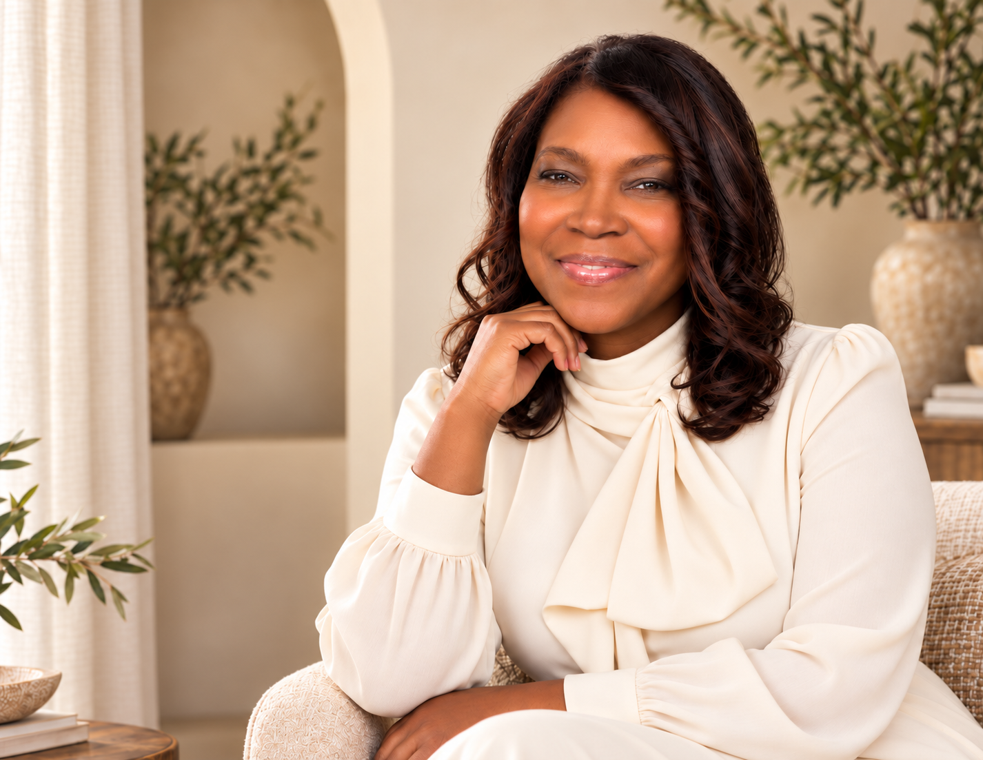Portrait of Penny D. Butler, founder of Wovenbydesign.co